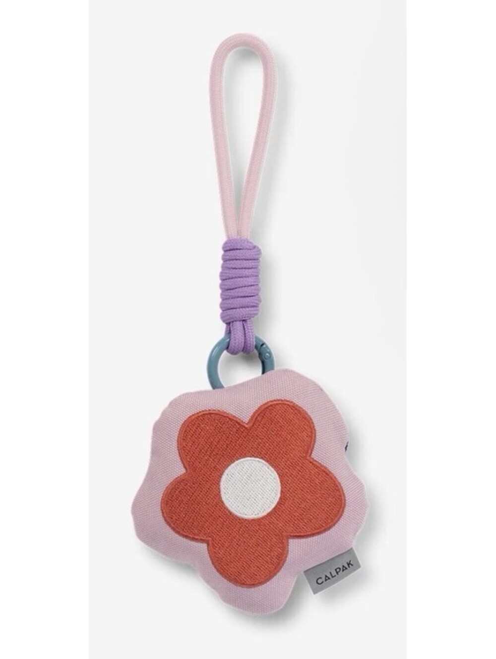 CALPAK Pluffy Bag Charm Flower Kids Plush Backpack Clip APLF2501 NWT